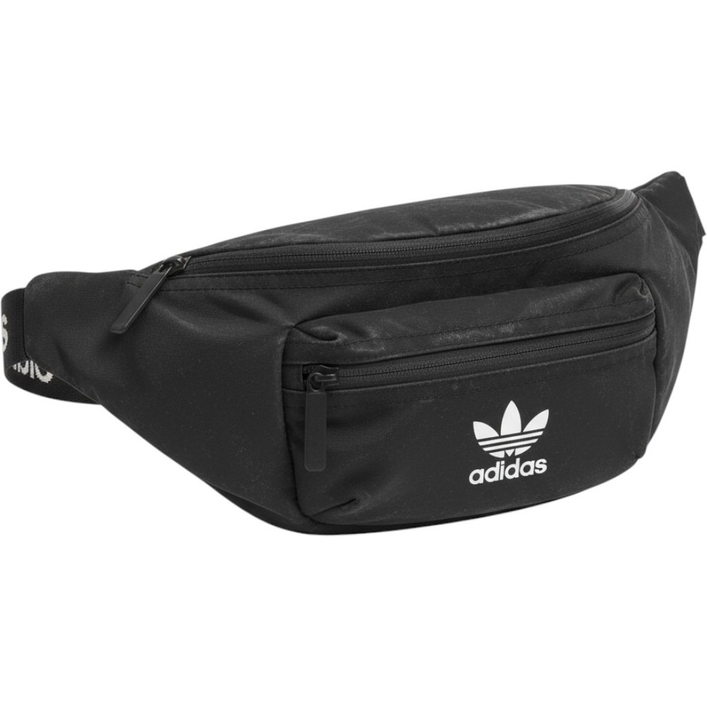 Adidas Originals Trefoil Fanny Pack Mens Womens Waist Bag Black Logo Gorpcore